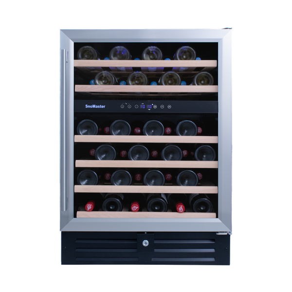 SnoMaster - 46 Bottle Single Zone Wine Cooler (VT-46)