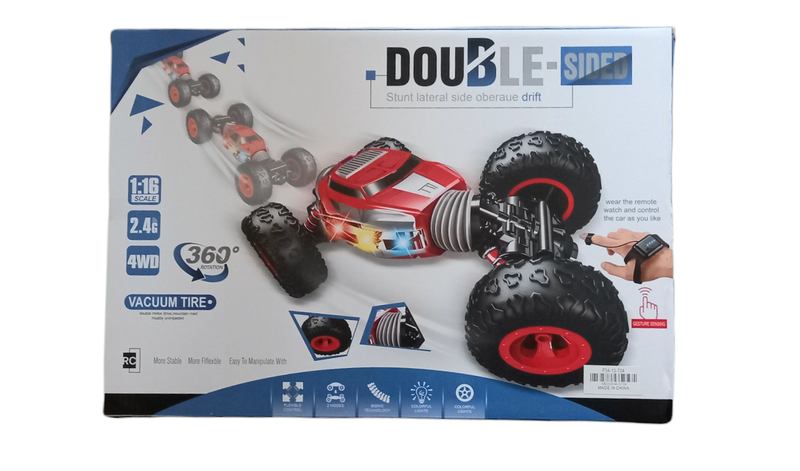 Double-Sided Remote Twist Car