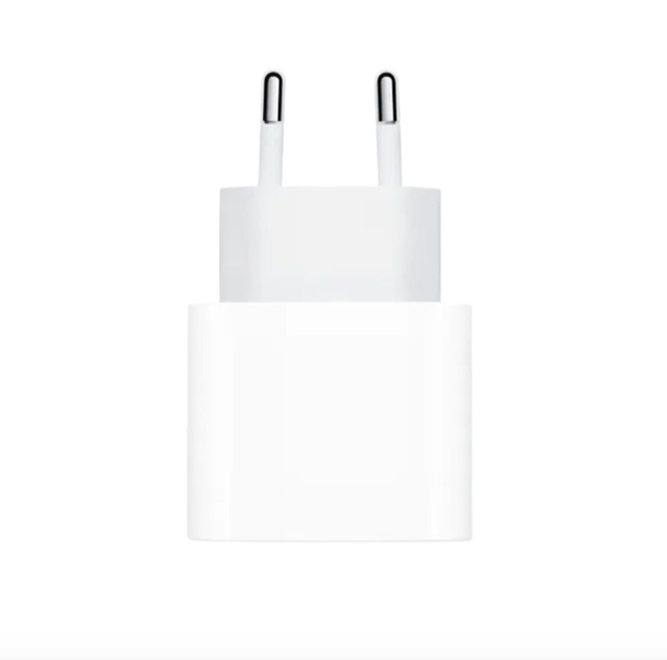 20W Type-C Fast Charger Compatible with iPhones, iPads &amp; Android - White