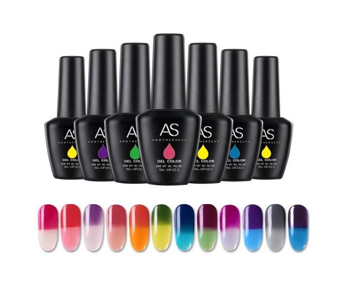 iMbali 12 Piece Colour Changing UV Gel Soak Off