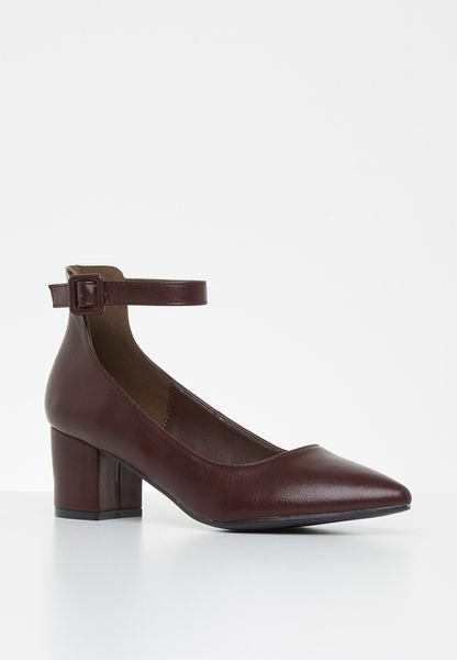 Women's Jada Brush Pu Heel - Grape