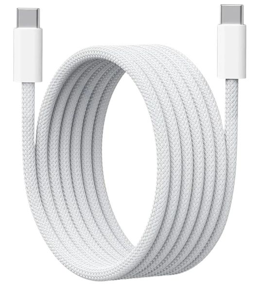 USB-C to USB-C Charger Cable 60W | Compatible with iPhone 15/16 Pro Max