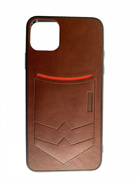 iPhone 11 Pro Max 6.5" Leather Case Cover + ID Credit Card Slot Holder