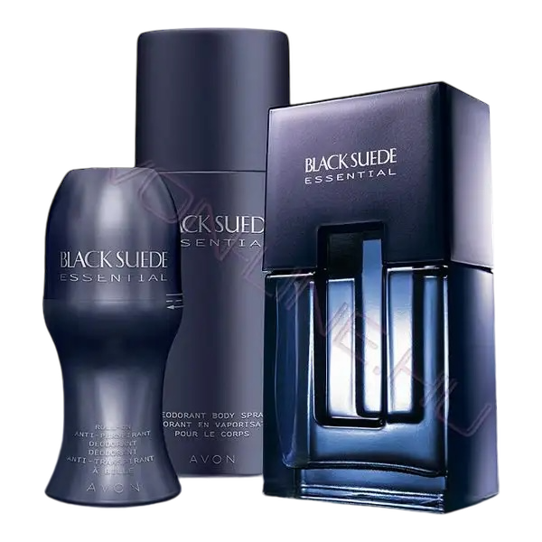 Avon Black Suede Essential Fragrance Gift set for Him