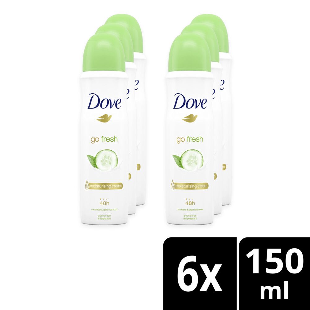 Dove Go Fresh Cucumber and Green Tea Antiperspirant Deodorant Body