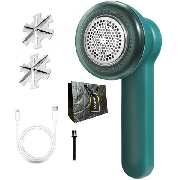 Wireless Portable Lint Remover &amp; Simpsons Bag
