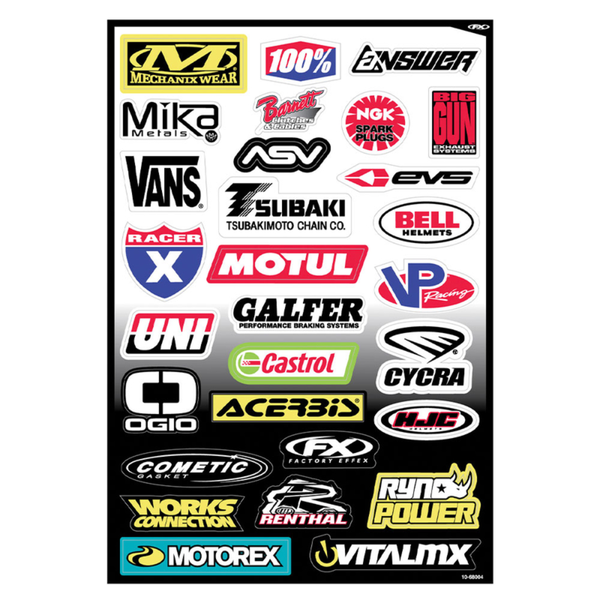 FX Sponser Sticker Kit C