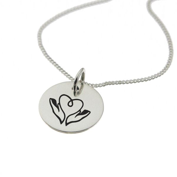 Caregiver Sterling Silver Necklace