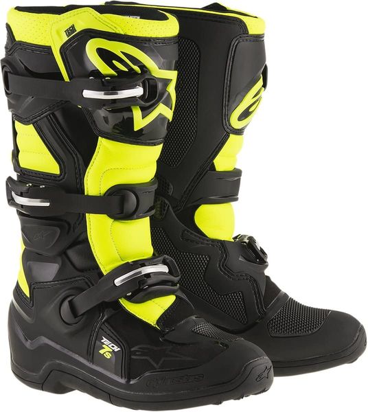 Alpinestars - Tech 7 S Youth Offroad Boot - Black/Yellow