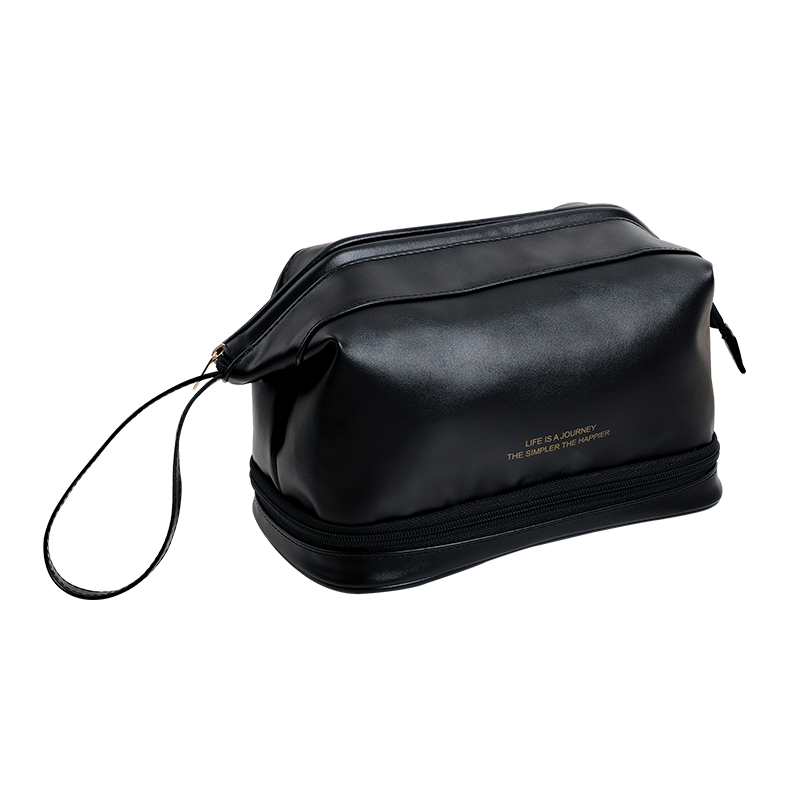 Olive Tree - Double Layer Portable Travel Cosmetic Toiletry Bag