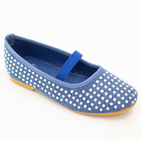 LaMara Paris Savia Girls Pumps - Denim
