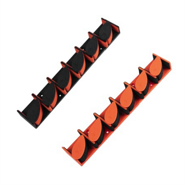 6-Rod Rack Wall Mount Fishing Rod Holders Vertical Sturdy Space