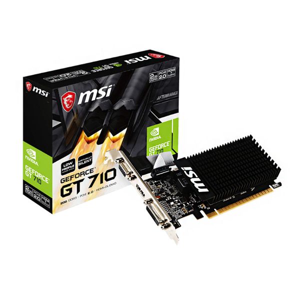 MSI GT 710 2GD3H LP graphics card NVIDIA GeForce GT 730 2 GB GDDR3