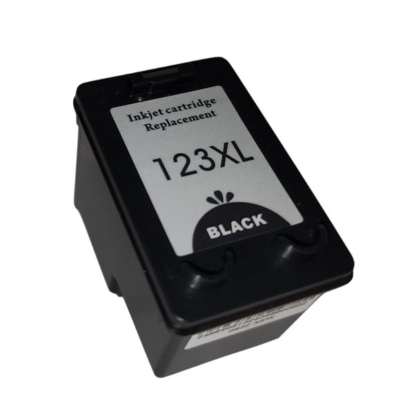 Black Ink Cartridge Compatible with HP 123XL