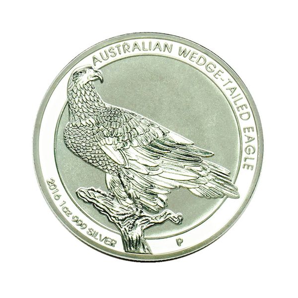 Australian Wedge-Tailed Eagles Commemorative Coin Silver Coated