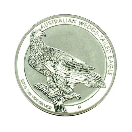 Australian Wedge-Tailed Eagles Commemorative Coin Silver Coated Image