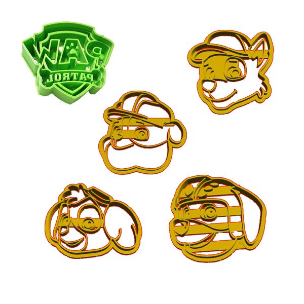 Paw Patrol 2 Cookie Cutter Set