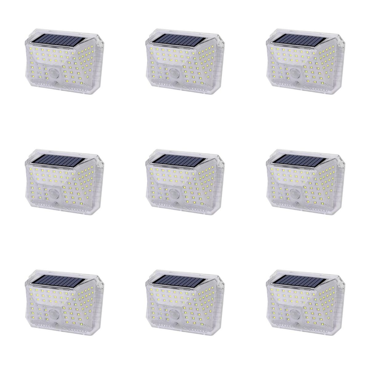 Outdoor LED Solar Light with Motion Sensor 9 Pack Buy Online in