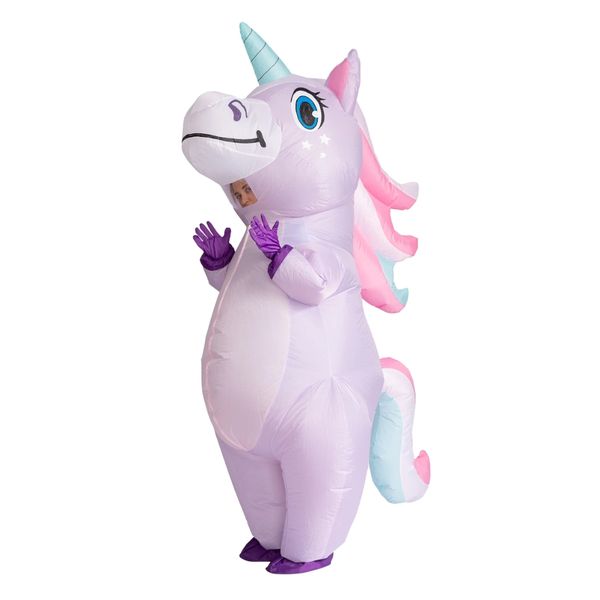 Inflatable Costume - Lilac Unicorn