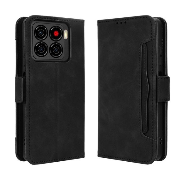 Multi Card Groove Leather Cover Compatible With ZTE Nubia Neo 3 5G