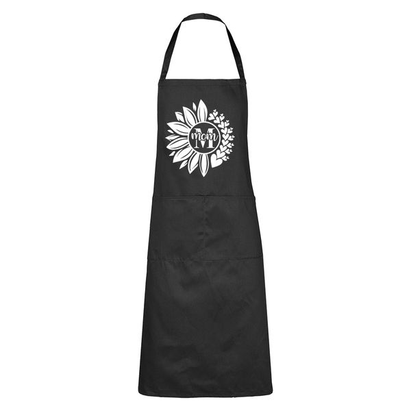 Mom - Flower Hearts - Apron
