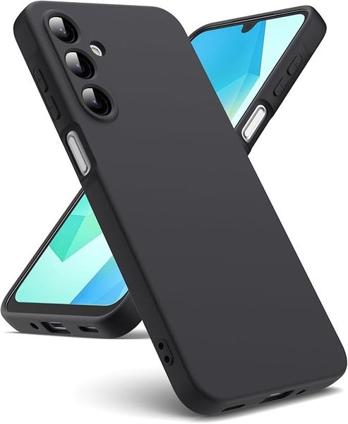 Silicone Shockproof Protective Case Compatible With Samsung A26 - Black
