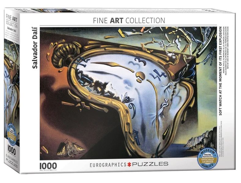 Soft Watch at the Moment of its First Explosion 1000 Piece