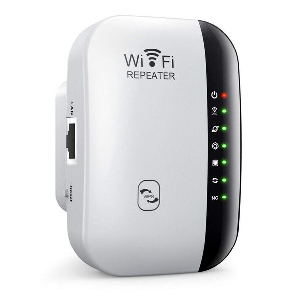 Wireless Repeater WiFi Extender, 300Mbps Repeater for All WLAN Networks