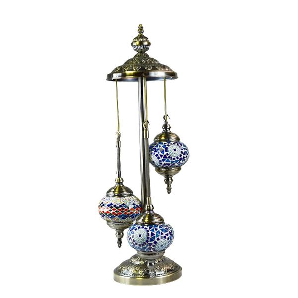 Boho, Antique, Mosaic, Moroccan Standing, Hanging 5 Lamps