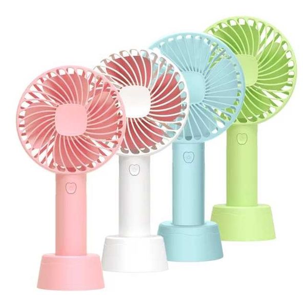 Set Of 4 Rechargeable Mini Potable Desk Fan