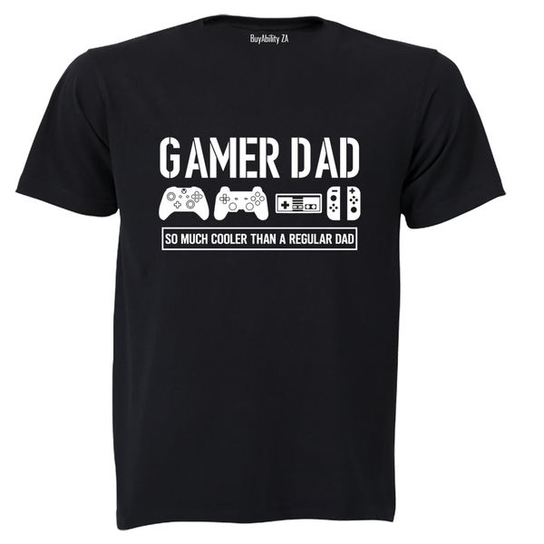 Gamer Dad - Cooler - Adults - T-Shirt