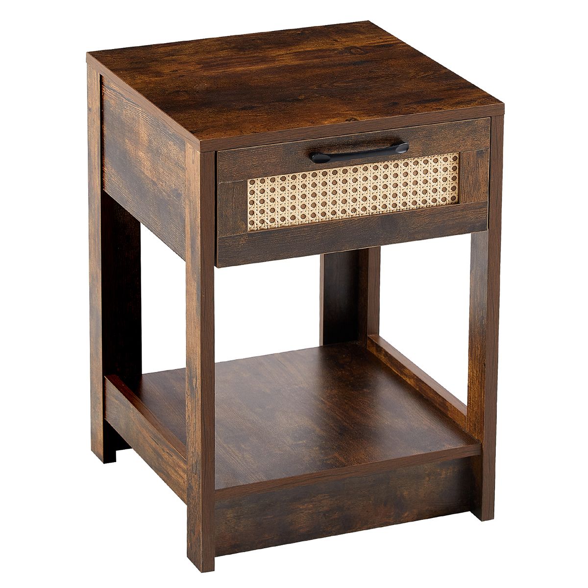 Wooden Night Stand Bedside Tables Bedroom Nightstand with Drawer