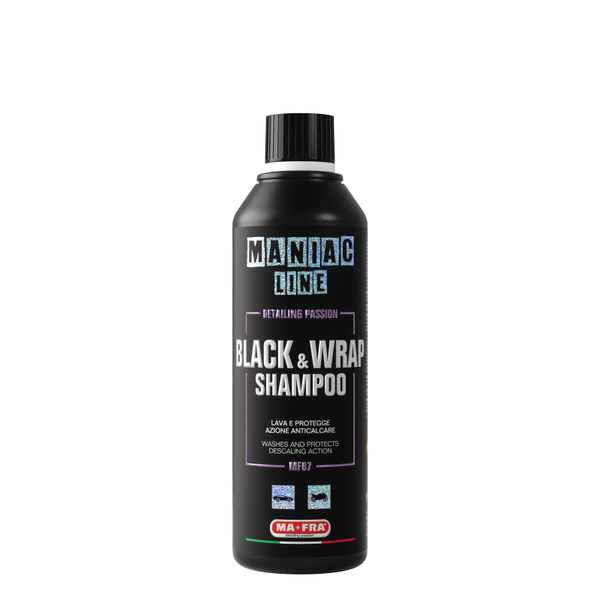 Maniac Black &amp; Wrap Shampoo 500ML