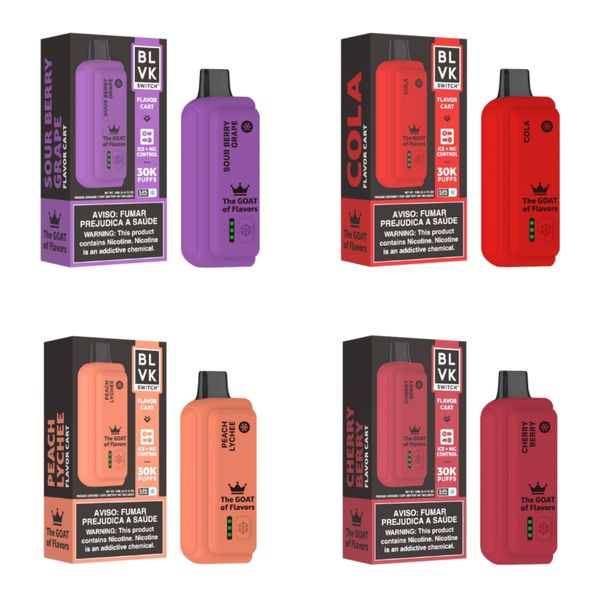BLVK Switch 30000 Puffs Disposable Pod - MMF Combo (Pack of 4)