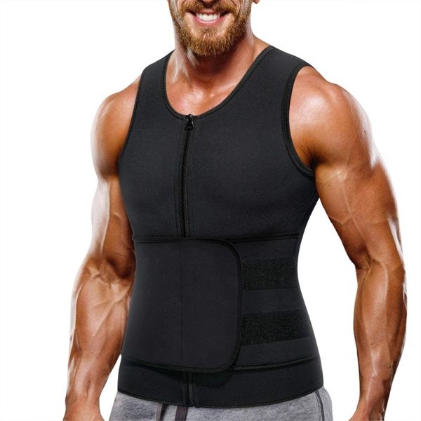 Men's Fitness Waist Cinching Vest Shapewear Body Shaper Corset