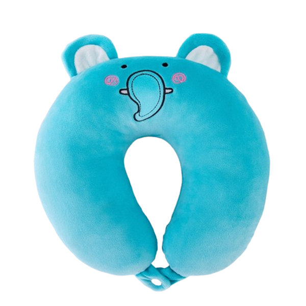 Cartoon U-shaped Neck Pillow Soft Travel Suitable for Children and Adults.