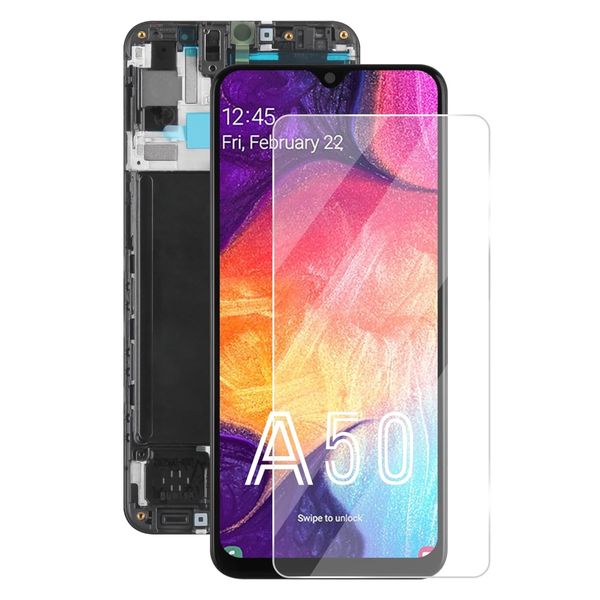 OLED LCD Screen and Digitizer Full Assembly with Frame for Samsung A52 5G