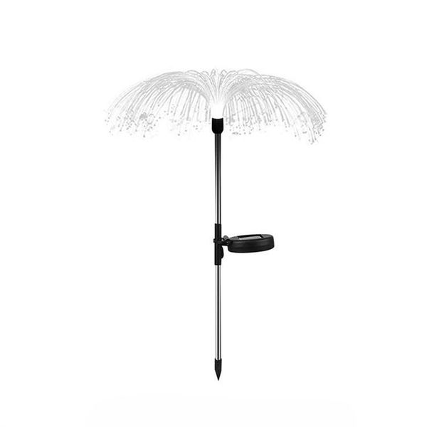 Solar Powered Jellyfish Fiber Light 2 Pieces 7 Colour Changing