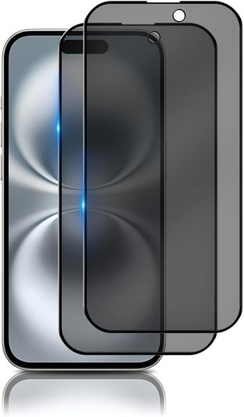 2 pcs Privacy Tempered Glass Screen Protector Compatible with iPhone Air