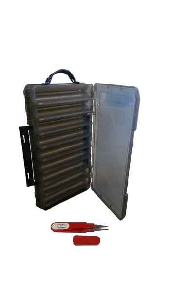 OMS Fishing Lure Tackle Box - Bass and Sea Fishing - Large