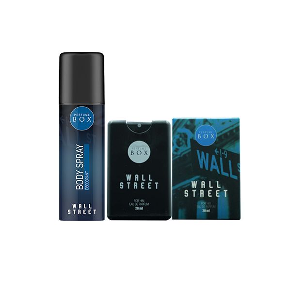 Perfume Box Wall Street Cologne Pack