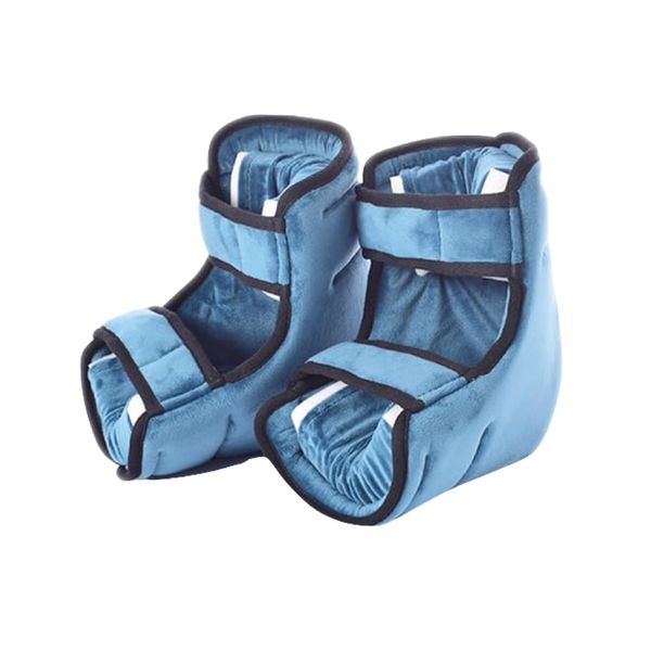 Health 2Pcs Heel Protector Cushion Pad Support Pillow With Straps -23cm