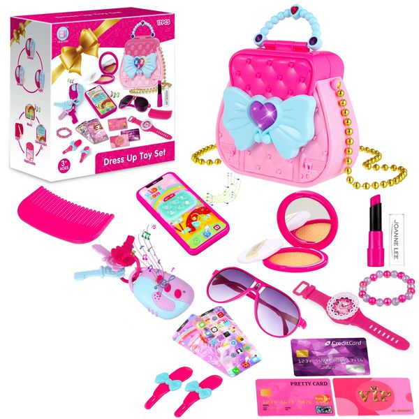 22-Piece Toddler Makeup Kit - Portable, Mess-Free, and Safe Fun