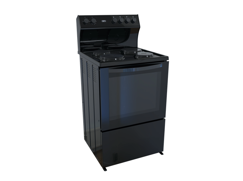 Defy DSS694X Freestanding Electric Stove Black