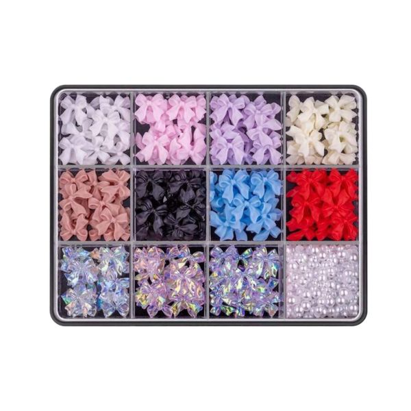 500-Piece Bow Nail Art Decoration Set