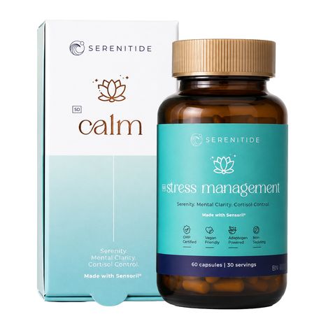 SereniTide Calm Ashwagandha Capsules | Sensoril Image