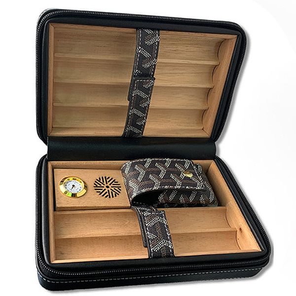 FANTUAN Leather Cigar Storage Box Anti Collision and Anti Compression