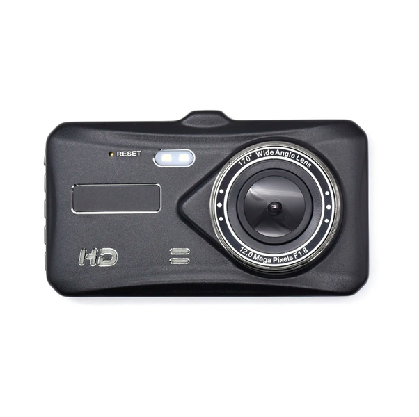 Touch Screen Dual Lens Dash Cam 1080P with Rear Camera &amp; G-Sensor