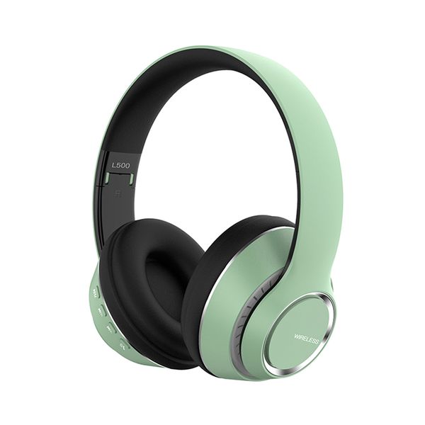 Wireless Bluetooth Stereo On-Ear Headphones with Built-in Mic L500