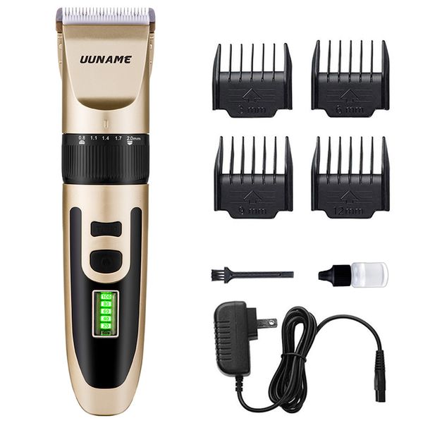 Uuname Professional Pet Dog Grooming Hair Clippers Trimmer Rechargeable-B56